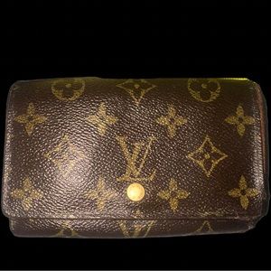 Vintage Louis Vuitton Monogram Canvas Porte Monnaie Tresor Wallet